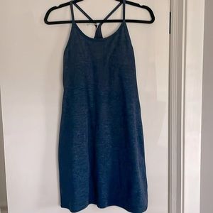 Kyodan athletic dress with built in bra and shorts, removable cup pads
